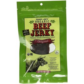 Trader Joe's Organic Beef Jerky Original 3oz(85g) ( Pack of 2 )