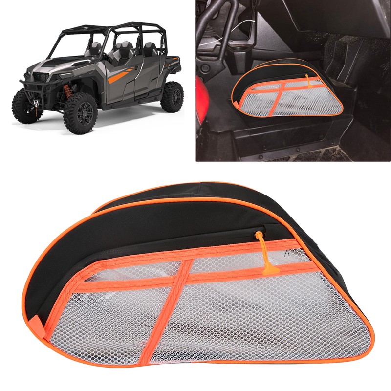 Center Console Storage Seat Bag 1680D Nylon Replacement for Polaris