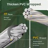 Titanker Bike Lock Cable, 4 Feet Bike Cable Lock Basic