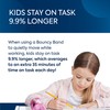 Bouncyband Original Bouncy Bands for Desks, Blue, 1-Pack – Desk