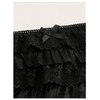 BEAUDRM Women's Y2K Ruffle Lace Shorts Lolita Bloomers Layered Low