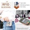 SENDEFN Small Wallet Women RFID Blocking Bifold Card Holder Compact