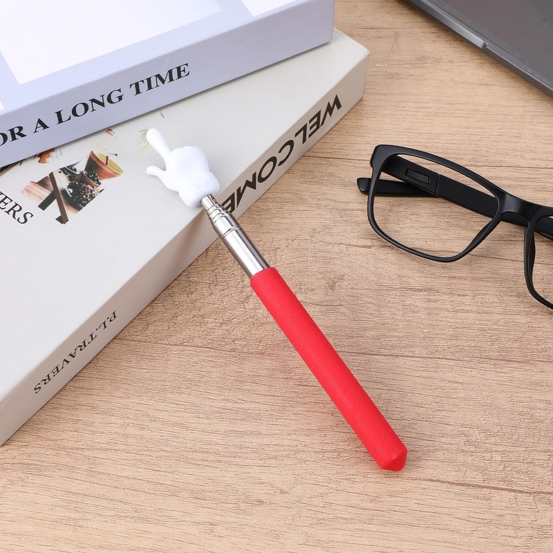YUXIANLB 3PCS Teacher Pointer Stick, Retractable Finger Pointers for Kids