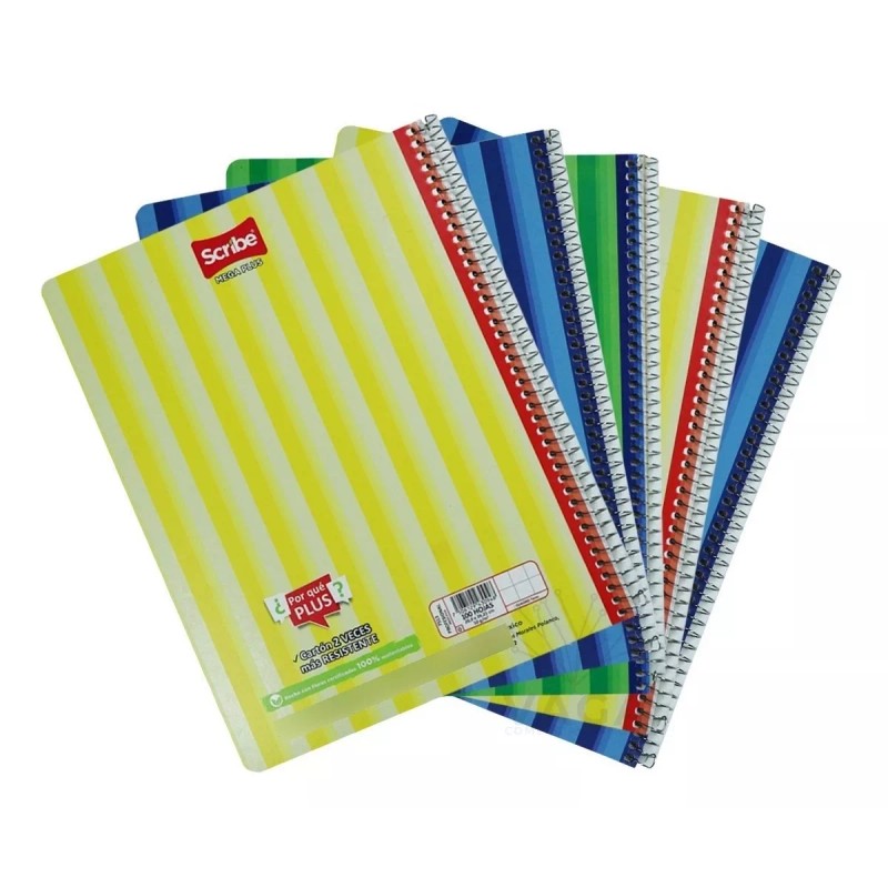 Scribe 5 Cuadernos Profesional Scribe 100 Hojas Con Imagen Variable