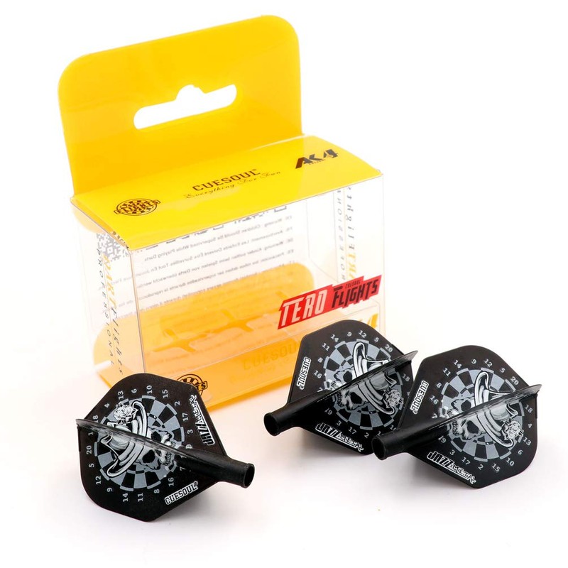 CUESOUL TERO Series AK4 Dart Flight Surface Pattern Heat Transfer