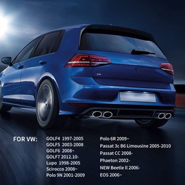 Godimg LED Number Plate Light Golf 4 5 6 7 Polo Compatible with Various V-W Models Accessories Tuning