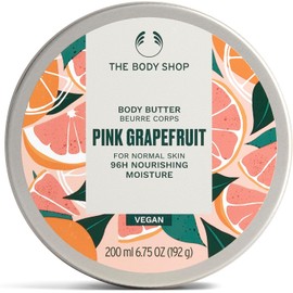 The Body Shop Mantequilla corporal, pomelo rosa, 6.5 onzas (paquete de 1) (el embalaje puede variar)