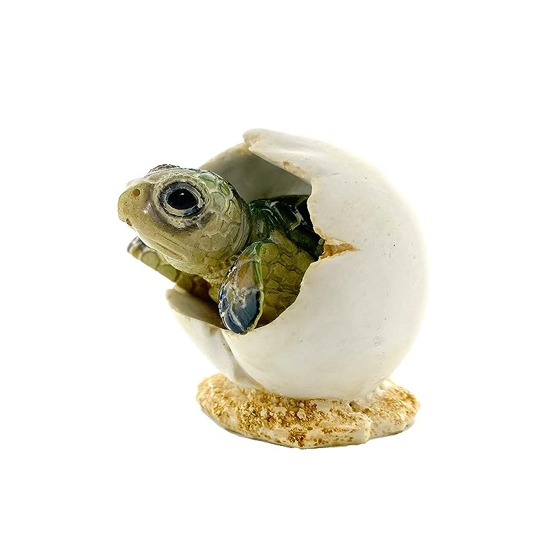 THE JOY TREE Hatching Sea Turtle - Sculpture Figurine Ocean