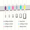 Magnetic Measuring Spoons Set of 7,Stainless Steel Measuring Spoons with