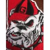 UGA Georgia Bulldogs Vintage Embroidered Iron On Patch 3" x