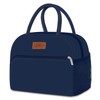 Coobiiya Lunch Bag for Men and Women - Navy Blue,