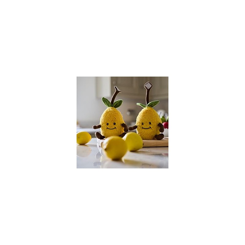 Warmies Hugging Lemons Microwavable Weighted Teddy with French Lavender Scent,