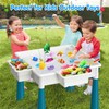 OCATO Toddlers Kids Table and Chair Set: Activity Table with