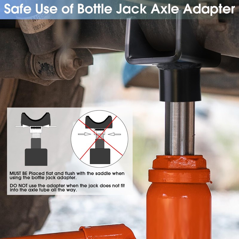 Bottle Jack Axle Adapter, Bottle Floor Jack Axle Adapter Lifting