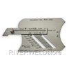 Adjustable Fillet Weld Gauge and Unequal LEG Measurement Feature Weld