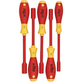 SoftFinish Insulated Nut Driver Sets - 5-pc. insulated nut driver set metric