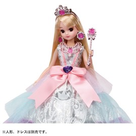 Takara Tomy Licca-chan Fantasy Princess Accessory Set Dress-up Pretend Play Toy 3+