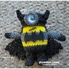 Rainbow Loom® Bandas de goma negras con 24 clips en