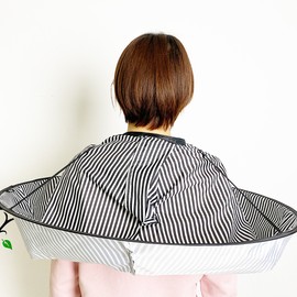 Home barber gown, management room gown, beauty salon supplies, customer gown, hair cut cloth, dyeing gown / 가정용 이발 가운 관리실가운 미용실용품 고객가운 헤어커트보 염색가운