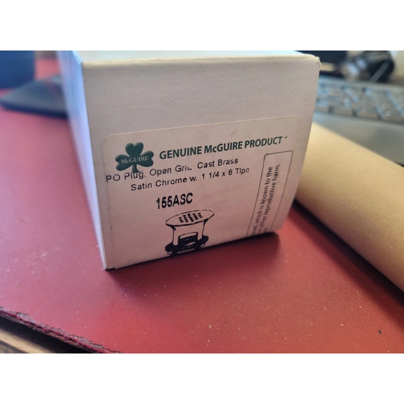 MCGUIRE NEW OEM MCGUIRE 155A PO Plug Open Grid CASTIRON