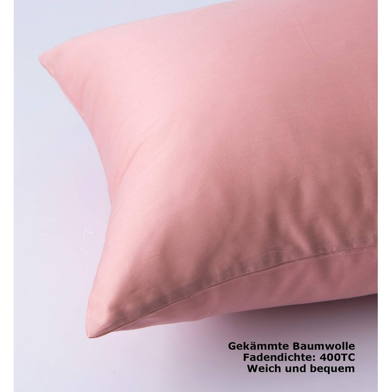 Pillowcase 40 x 80 cm, 400TC 100% Cotton, Super Soft