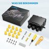 Junction Box IP68 Waterproof Cable Connector, Kohree Clamping Box for