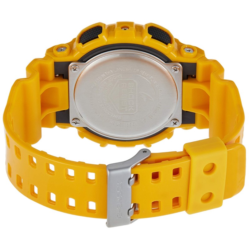 G-SHOCK GA-100A-9A ジーショック 海外モデル アナログ/デジタルコンビ 1/1000秒ストップウォッチ 逆輸入品