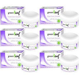 Green Leaf Foot Care Cream - 50 gm (pack of 6)