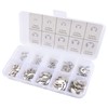 304 Stainless Steel E Clip Assortment Kit E-Clip External Retaining