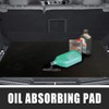 LINLA Premium Absorbent Oil Mat Contains Liquid Garage Floor Mat