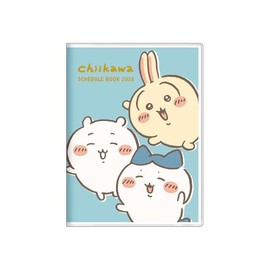Sunstar Stationery Chiikawa 2026 Planner, Starts October 2025, Monthly A6, Dance 133966