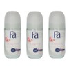 (Pack of 3 bottles)Invisible Sensitive Women's Roll On Anti-perspirant Deodorant