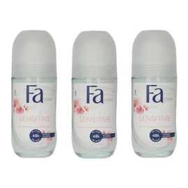 (Pack of 3 bottles)Invisible Sensitive Women's Roll On Anti-perspirant Deodorant (Pack of 3 Bottles, 1.7oz / 50ml Each Bottle) Y