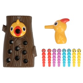 Magnetic Woodpecker Game Toy Educational Safe Woodpecker Toy for 3 Year Olds Above Girls Boys GiftsWoodpecker