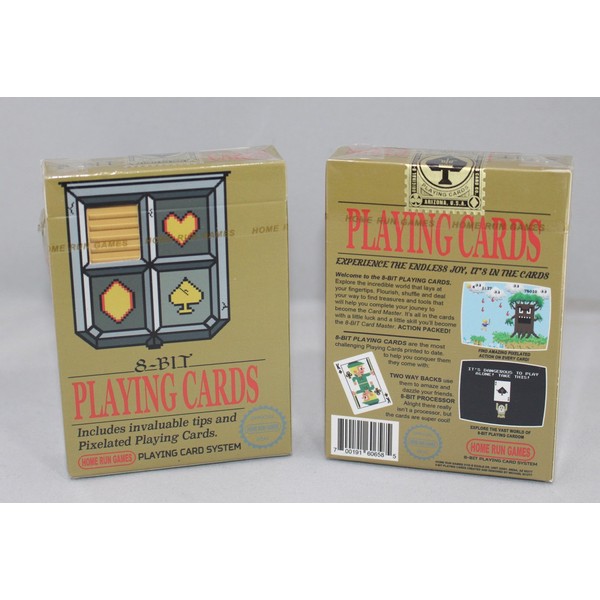 8-Bit Gold Legacy Playing Cards