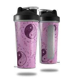 Skin Decal Wrap works with Blender Bottle 28oz Feminine Yin Yang Purple (BOTTLE NOT INCLUDED)