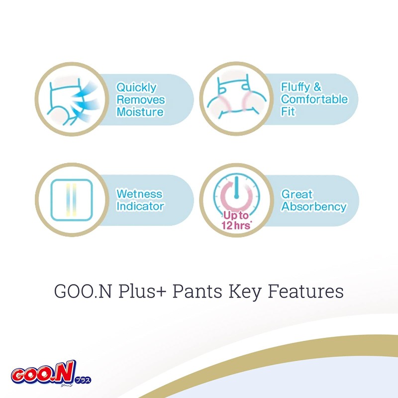 GOO.N Plus+ Pants L Size (up to 31 lb) Unisex