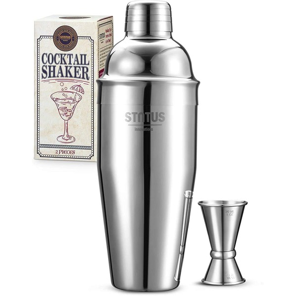 Stntus cocktail shaker set, 750 ml, bar accessories, mixer with
