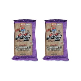 Cajun Two Step Seasoning by StaleKracker - 2 pck, Hush Puppy Mix (18 oz.)