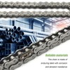 Zreneyfex 25310-400001-0000 420 Chain 32 Links 420 Chain Master Link