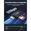 UGREEN Lector Tarjetas de Memoria USB 3.0, Compatible con TF