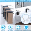 Alise Swivel Towel Rack, SUS304 Stainless Steel 6 Arms Towel