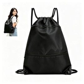 Mirhua Knapsack Backpack, Pool Bag, Waterproof, Lightweight, Foldable, Multi-functional, Shoe Storage, Sports Bag, Large Capacity, Unisex, Training Bag