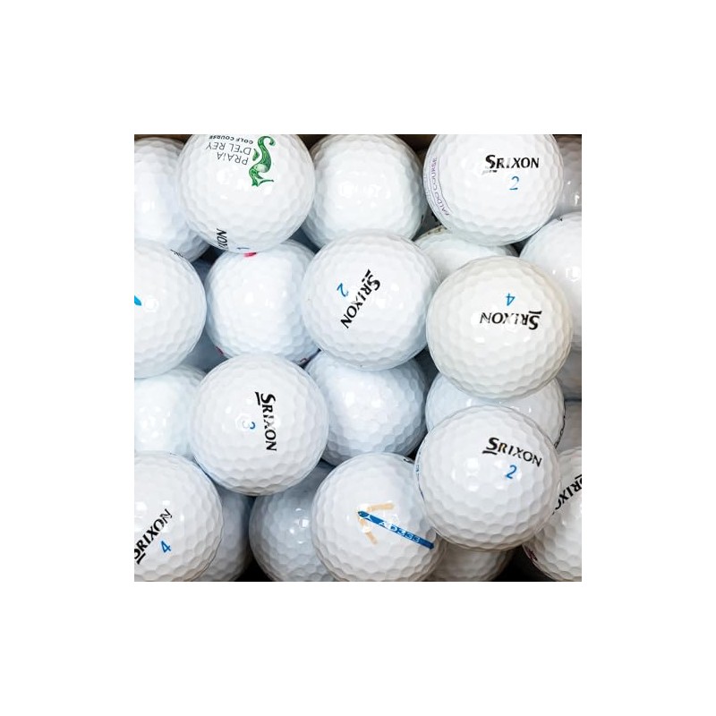 Longridge Premium Used Golf Lake Balls Srixon AD333 12 Pack