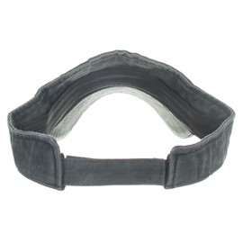 LEX STANDARD CH064 VISOR SOLID VINTAGE Wide Brim Men's Women's UV Protection