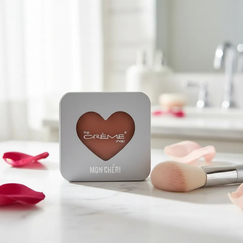 The Creme Shop Iluminador Rubor En Polvo Mon Cheri Rose