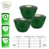 Pudding Basin and Lid Pack of 3 Plastic Pudding Basins