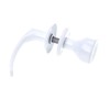 Aqbau® Door Handle with Door Knob Rotatable | Button Push