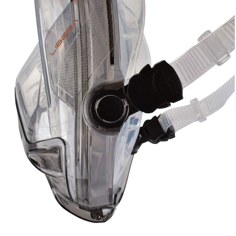 Seac Libera Full Face Snorkeling Mask with Quick Release Buckles,