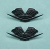 2Pc 1962 1963 Chevy Impala Belair Front Fender Emblem 3D